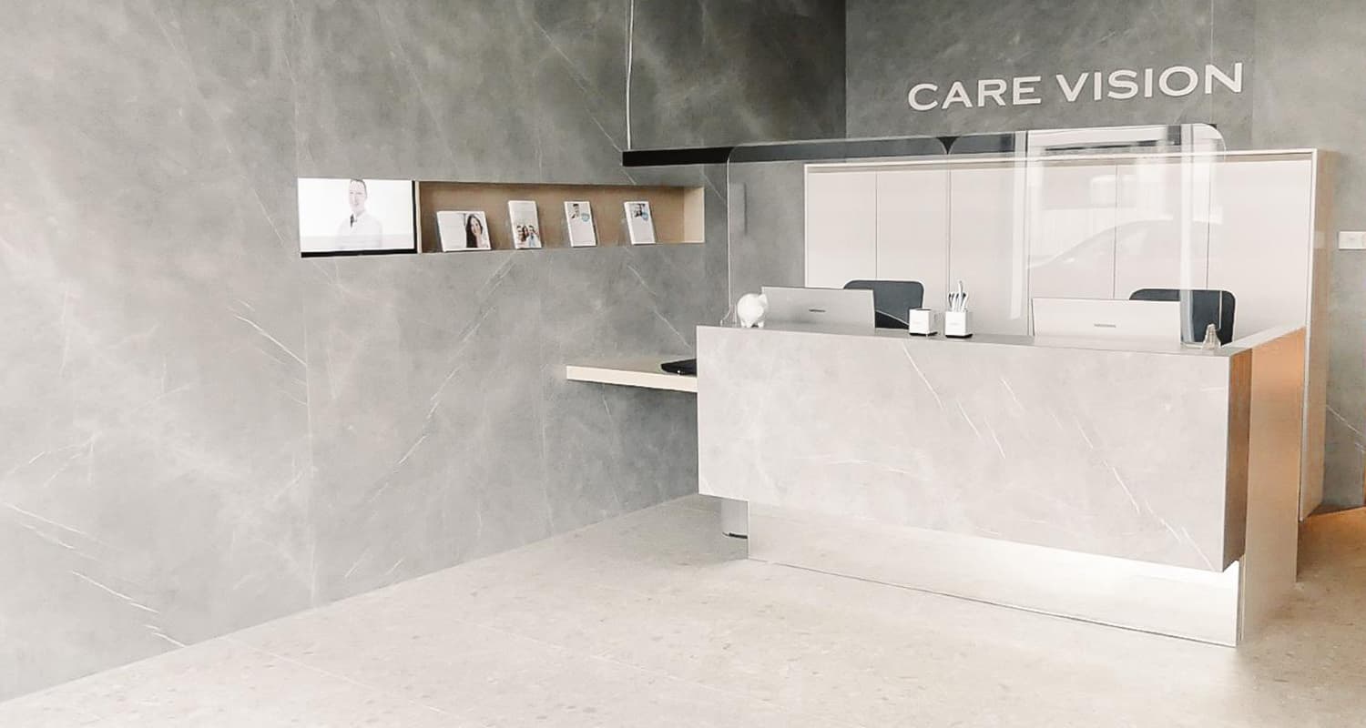 Der Empfang in Düsseldorf von Care Vision