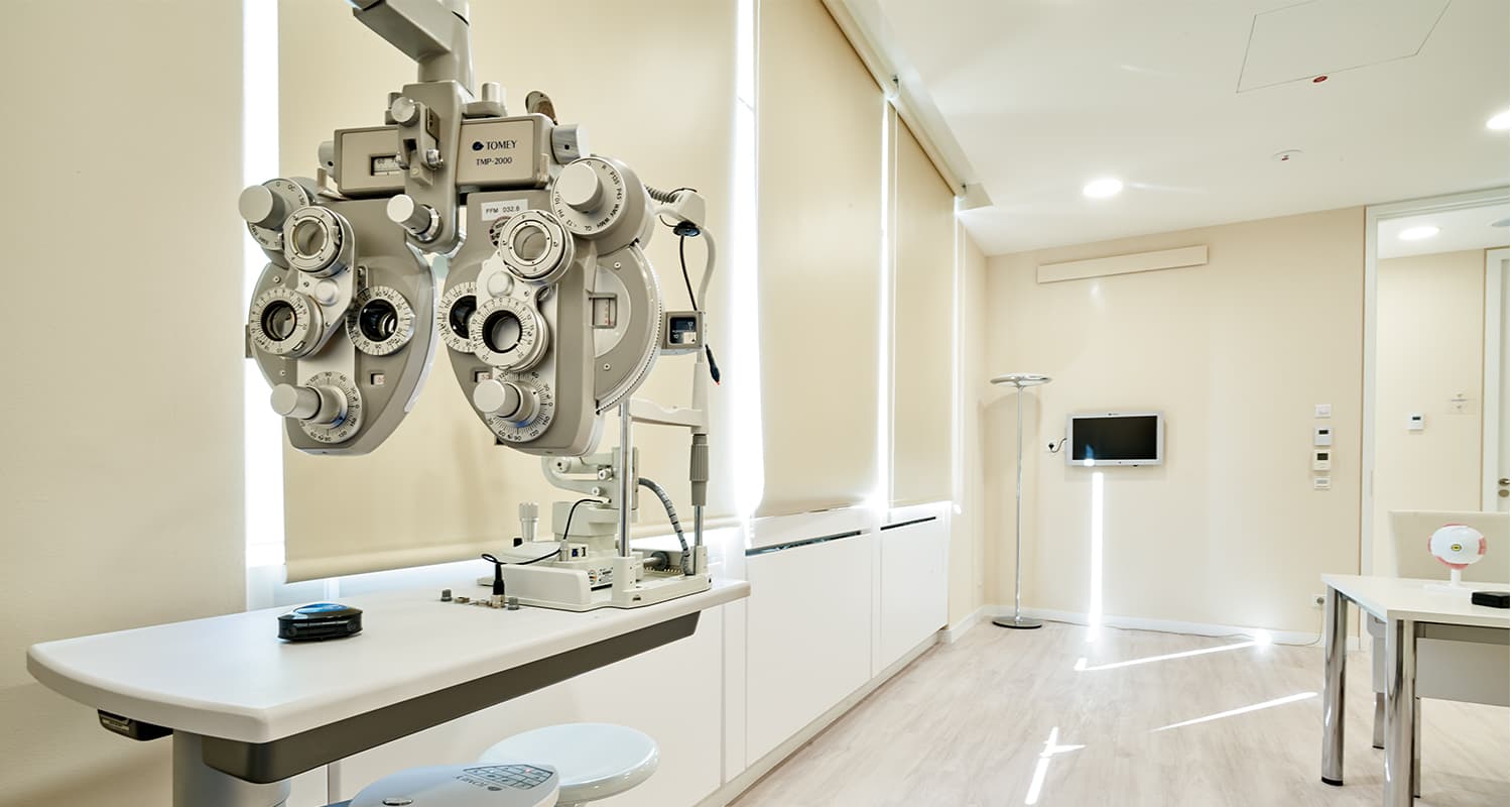 CARE Vision Voruntersuchungsraum