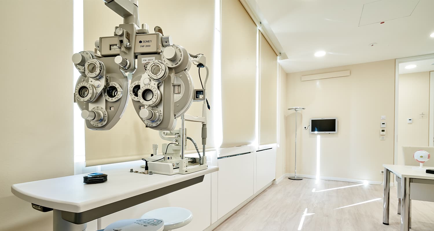 CARE Vision Voruntersuchungsraum