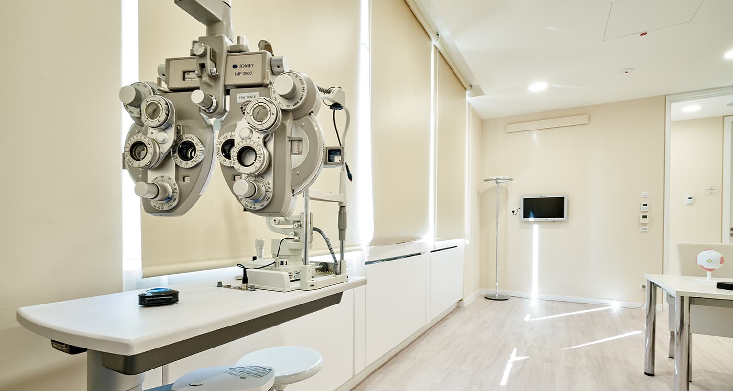 CARE Vision Voruntersuchungsraum